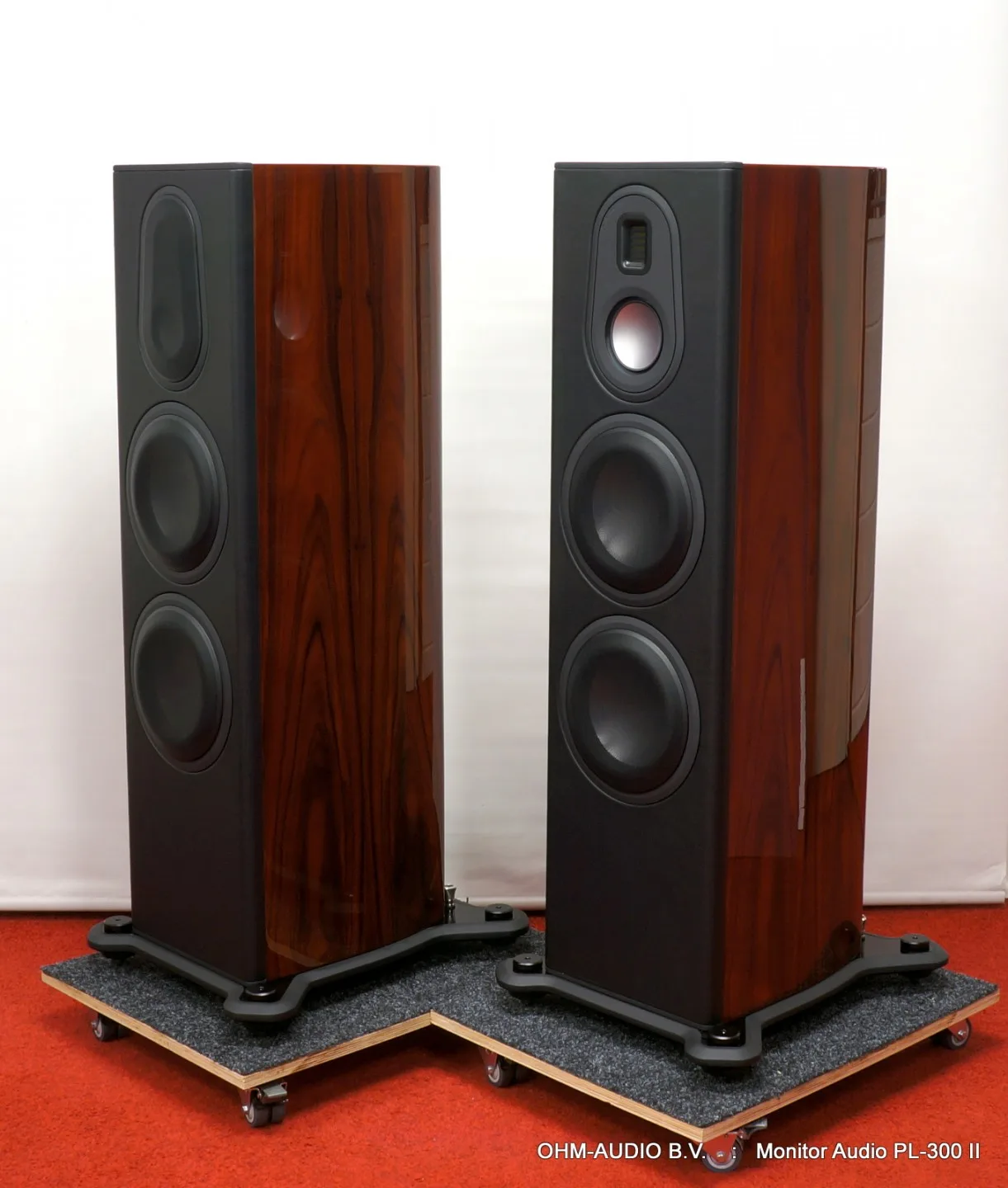 Monitor Audio Platinum (PL)300 II, High Gloss Rosewood : Vendu