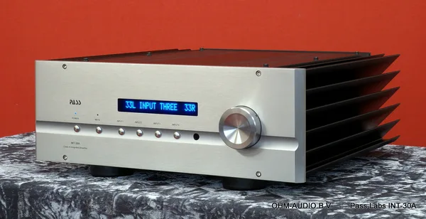Pass Labs INT-30A, Integrated Amplifier, Class A, Like New, Original Packaging, Sold