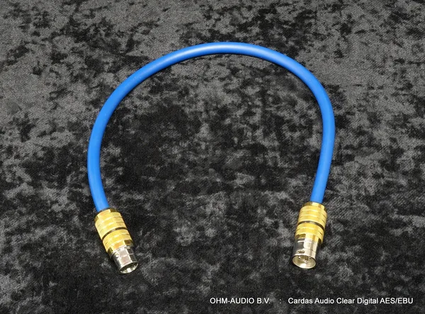 Cardas Audio Clear AES/EBU, Digital Interlink, 0.5 Meter, in Original Box : Sold