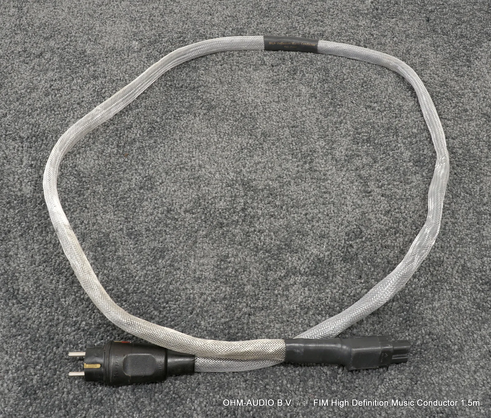 FIM Gold Powercord, 1.5 Meter : Sold