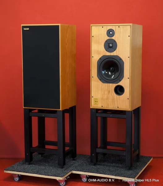 Harbeth Super HL5+, y compris les pieds, état neuf et complet : VENDU