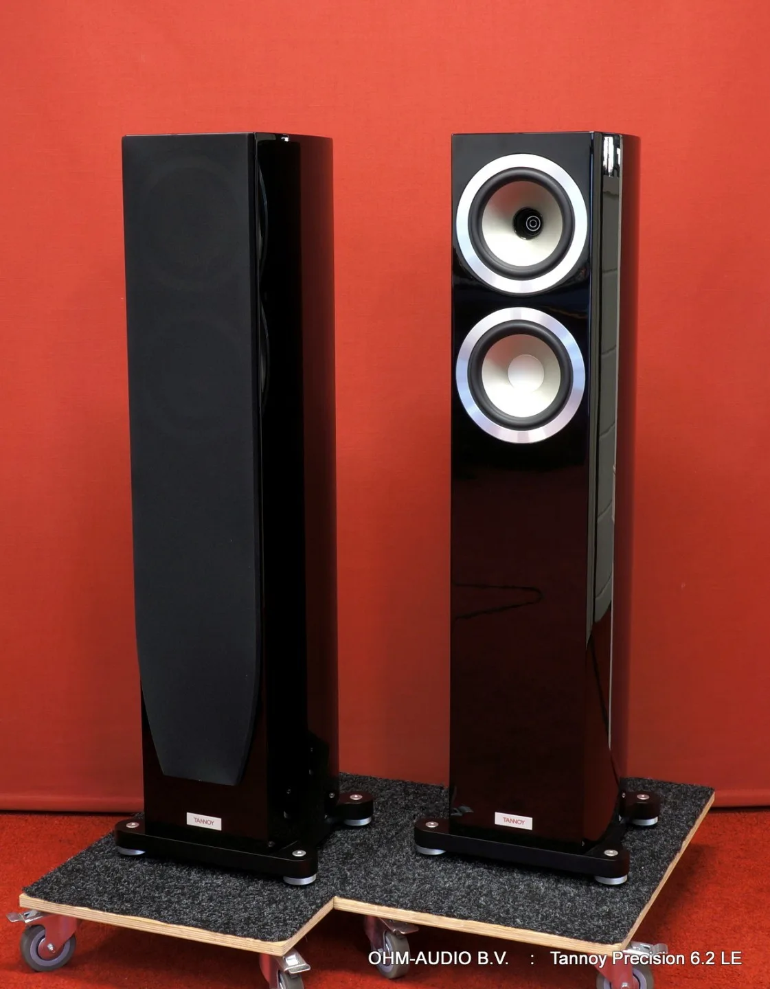 Tannoy Precision 6.2 LE, Noir Brillant, État Neuf, Complet : RÉSERVÉ