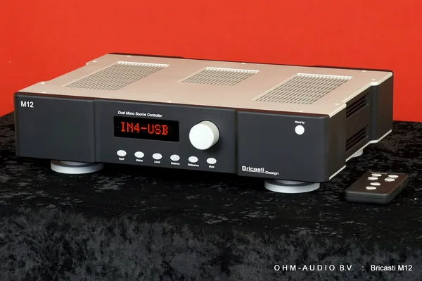 Bricasti M12 Dual Mono High End DA Converter, Preamplifier, Streamer, Used : Sold