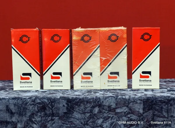 Svetlana 811A High Power buis, nieuw in OVP box, 5 stuks : SOLD