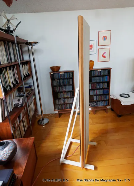 Mye Stands für Magnepan 3.3er bis 3.7i Serie, Weiß : SOLD to italy