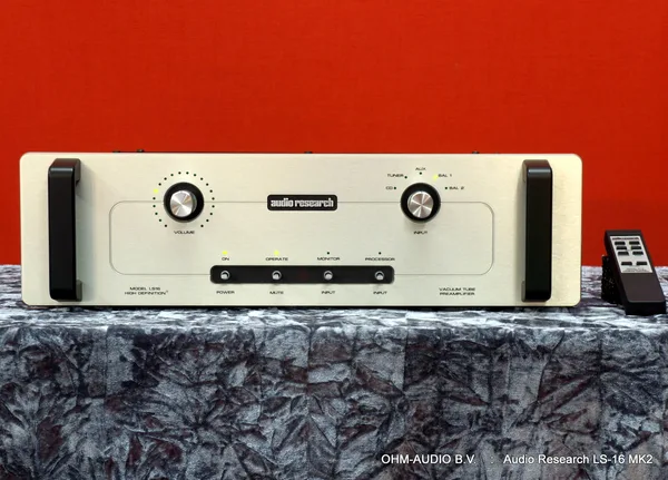 Audio Research LS-16 MK2, Buizen Voorversterker, Nieuwstaat en Compleet : SOLD