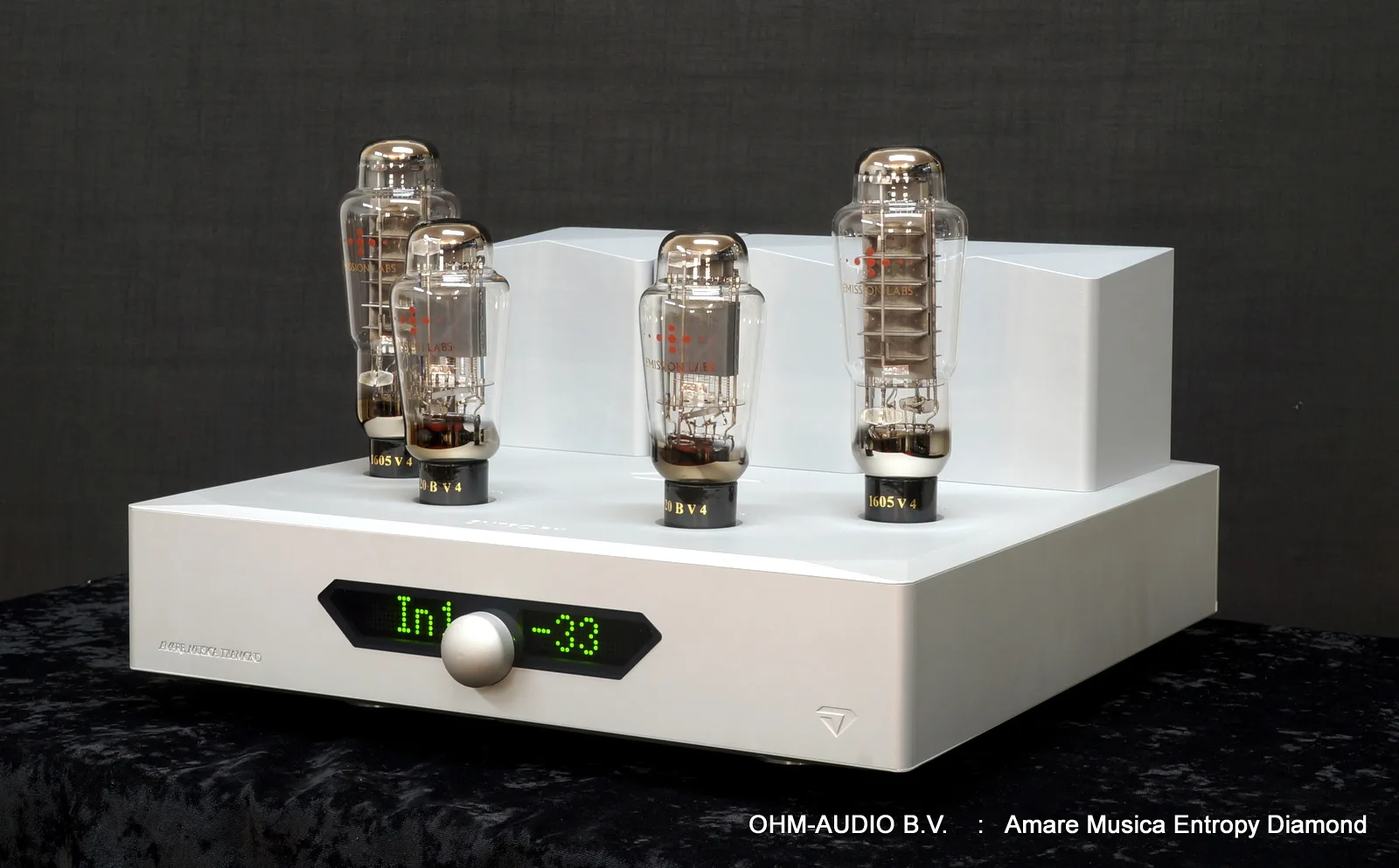 Amare Musica Entropy Diamond, 2 x 23 Watt Single Ended Buizenversterker, OVP : Sold