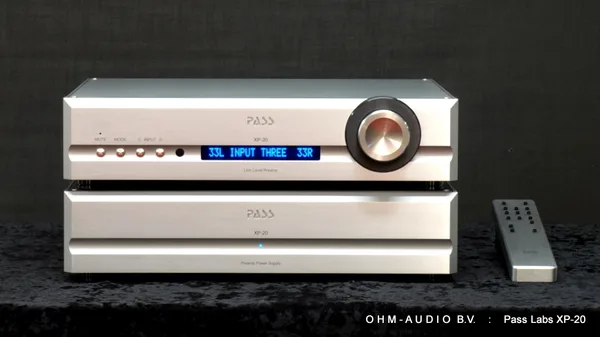 Pass Labs XP-20 Dual Chassis Pre amplifier, Like New, Latest Version : Sold