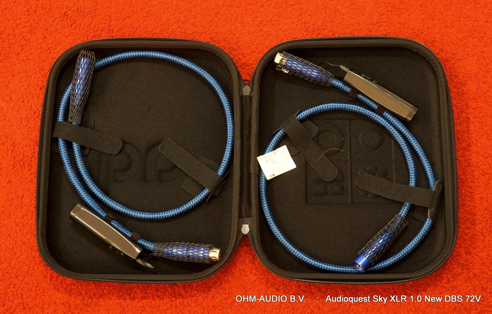 AudioQuest Sky XLR, Dernier DBS 72V, Emballage Inclus : Vendu