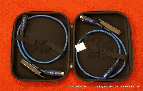 AudioQuest Sky XLR, Dernier DBS 72V, Emballage Inclus : Vendu