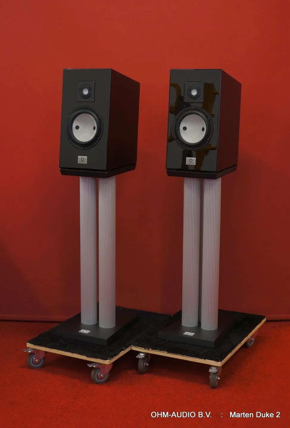Marten Design Duke 2 + Marten Duke Stands, Pianoblack : VENDU