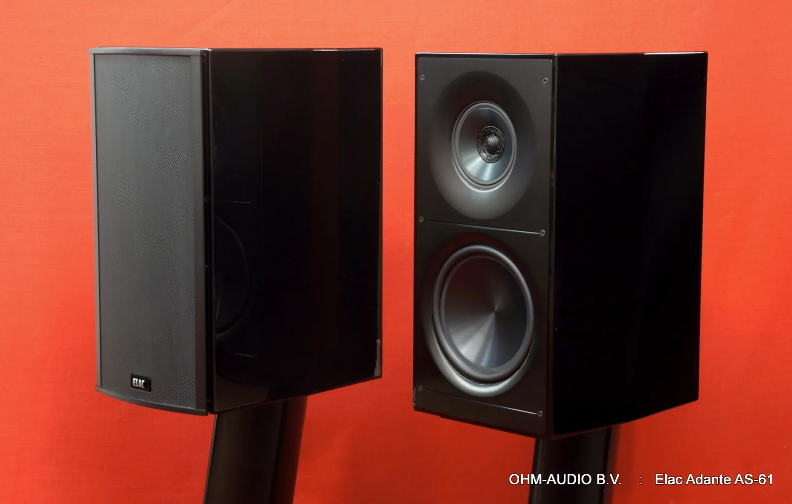 Elac Adante AS-61, Noir Brillant, État Neuf, Emballage Original