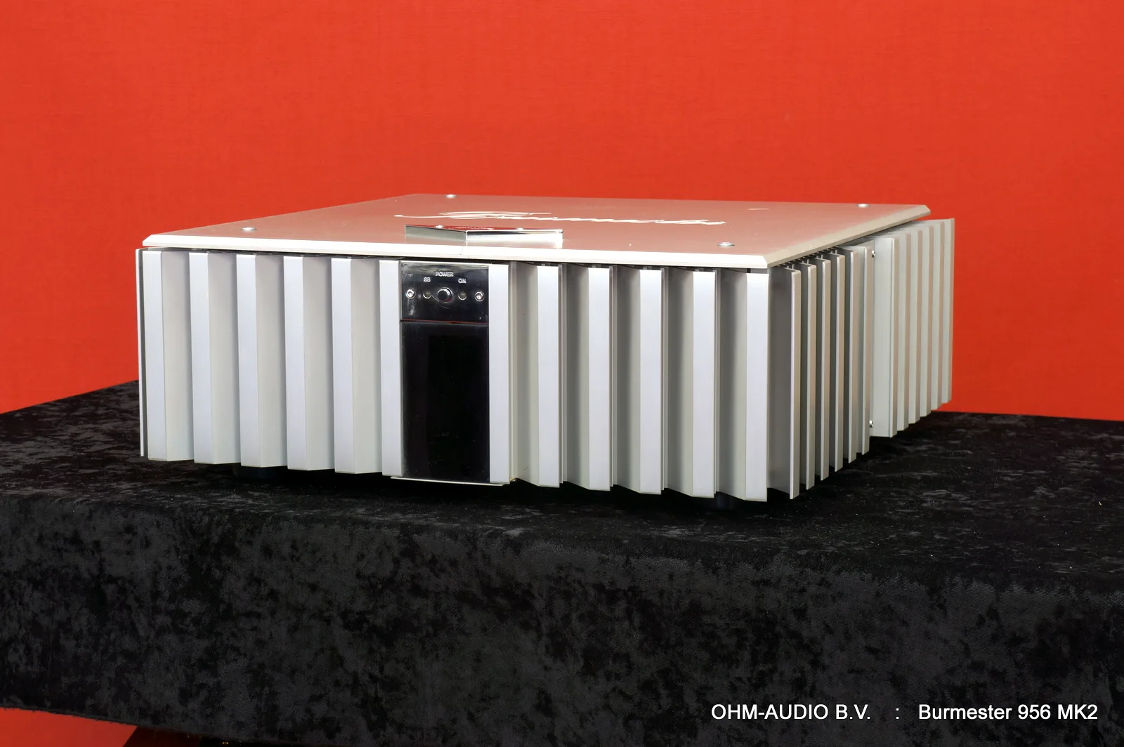 Burmester 956 MK2 Amplificateur de Puissance Stéréo, Aluminium Argent : Vendu