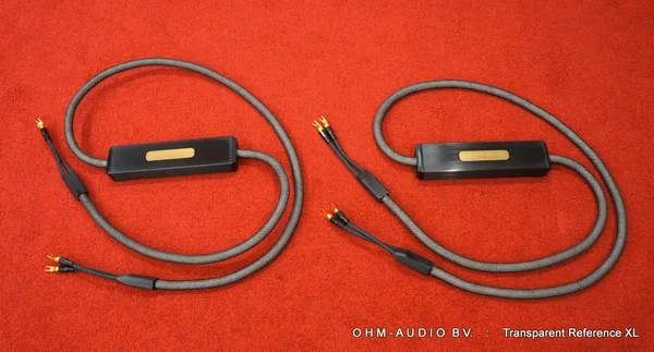 Transparent Reference XL Speaker Cable Single Ended, 10ft : SOLD to Belgium
