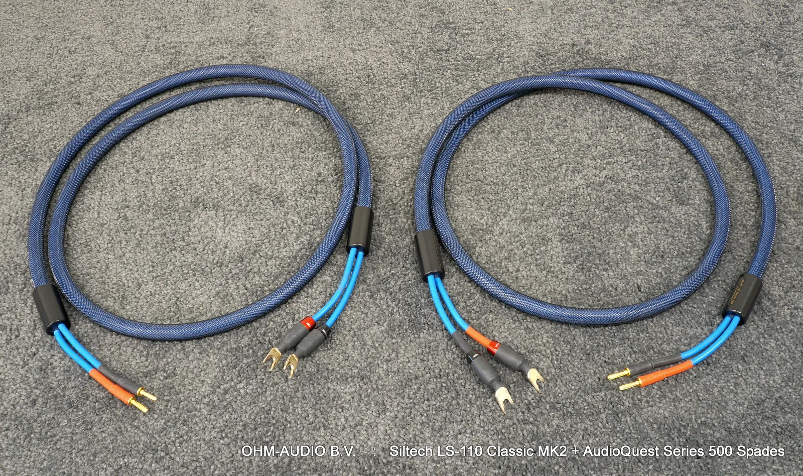Siltech LS-110 Classic MK2, 2.0 mètre, AudioQuest Series 500 Spades : Vendu