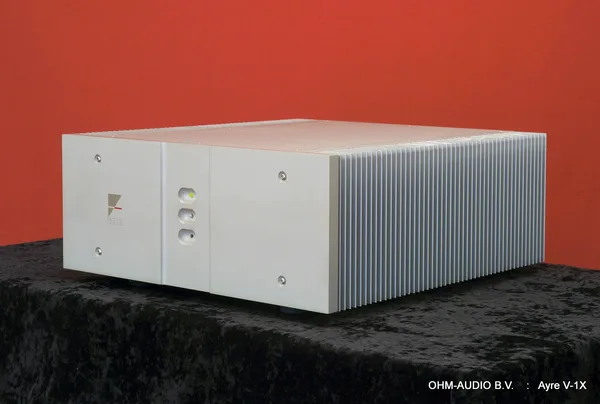 Ayre V-1X Stereo Power Amplifier, Like New, Complete, OVP : Sold
