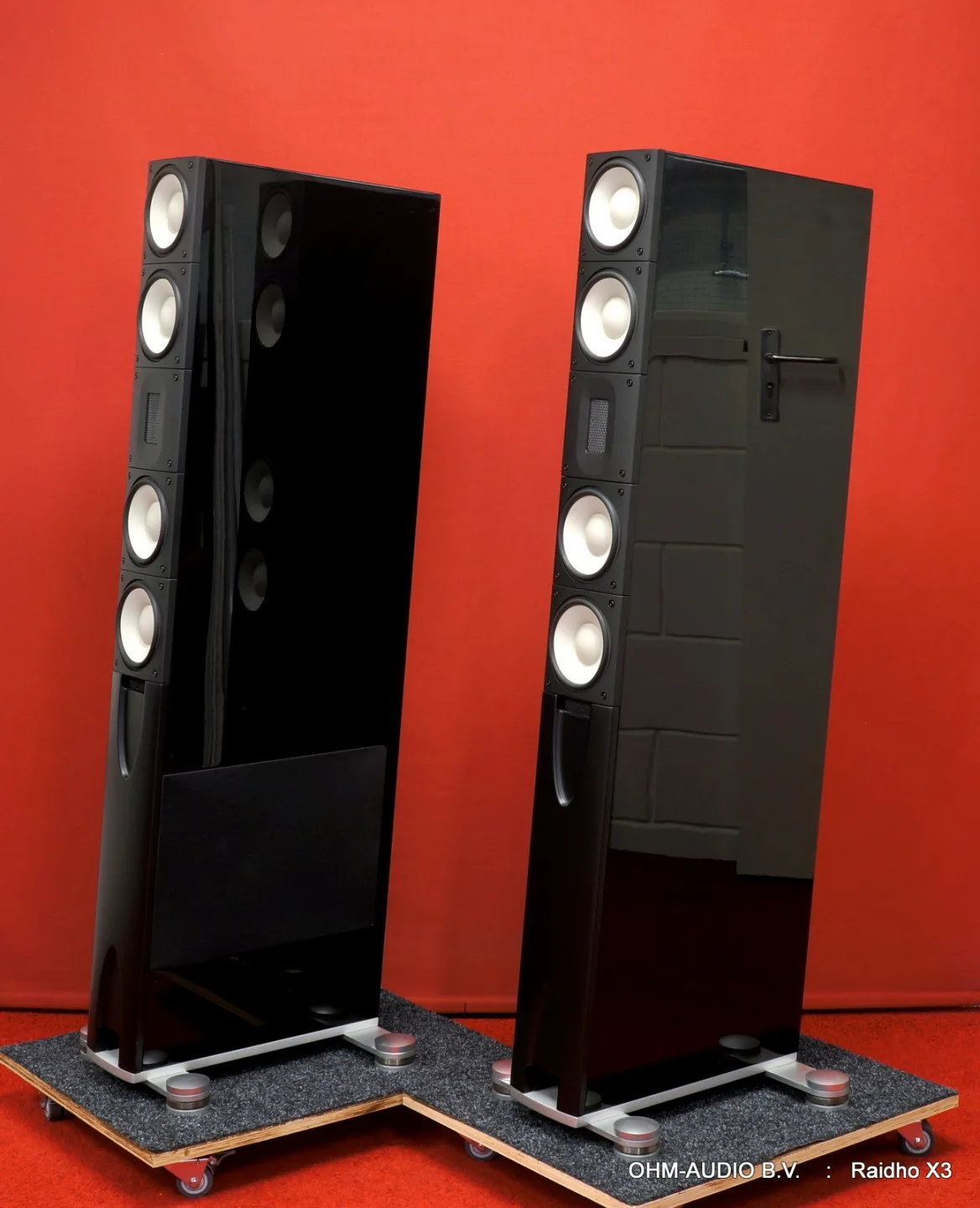 Raidho X3, High Gloss Black, Like New, Including Original Packaging : SOLD