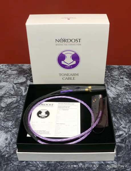 Nordost Frey 2 Tonearm Cable, 1.25m, Cinch : Sold