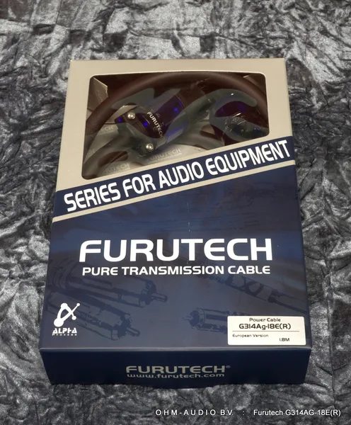 Furutech G314Ag-18E(R) Cordon d'alimentation, 1,8 Mètre : VENDU