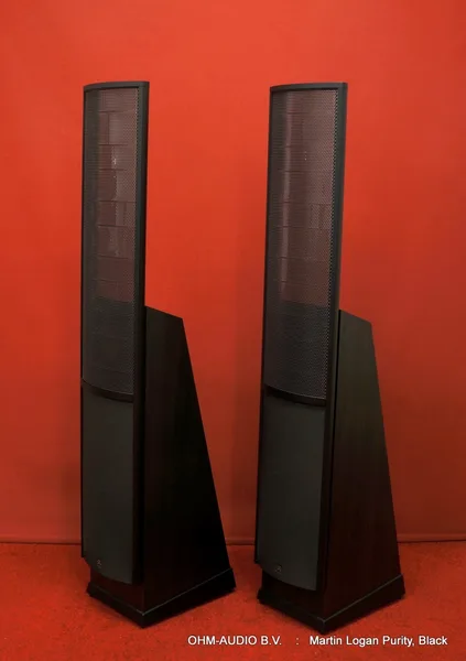 Martin Logan Purity, Black, Nieuwstaat, Compleet met Originele Verpakking : SOLD to Denmark