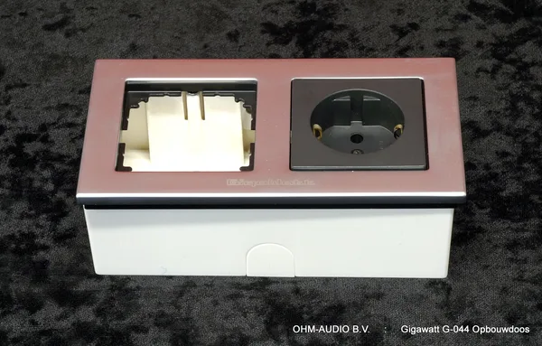 Aufputzbox für Gigawatt G-044 Dual Wandsteckdose