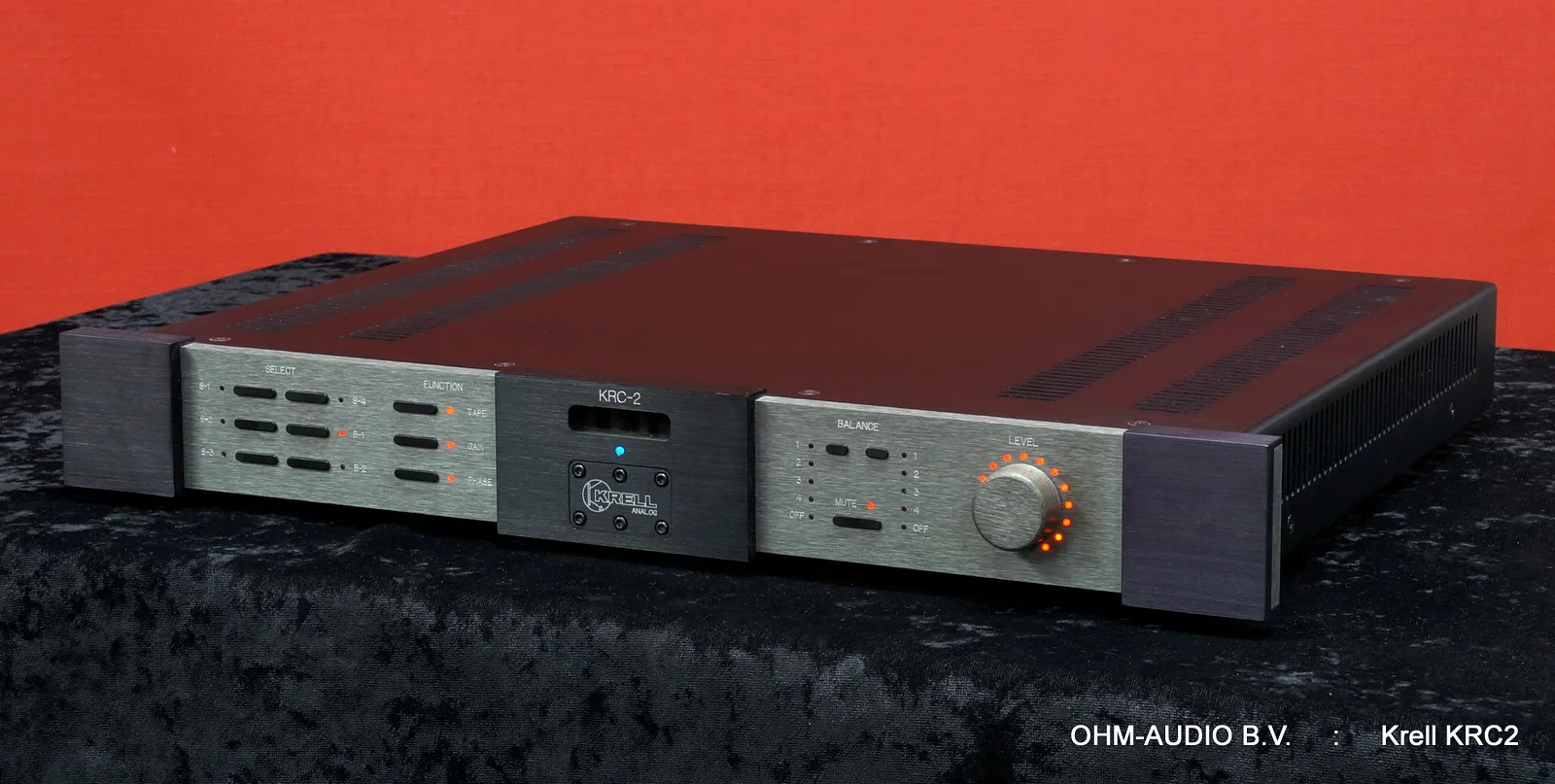 Krell KRC-2 Balanced Preamplifier, Excellent Condition including Original Packaging, Serviced 2012 : SOLD