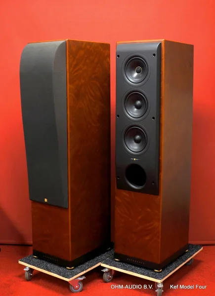 Kef Model Four, Rosewood, Uitstekende Staat, Inclusief Originele Verpakking : Sold