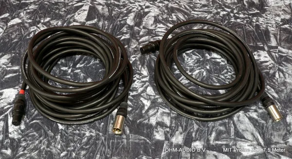 MIT Proline XLR, Interconnexion Analogique Équilibrée, 7,5 Mètres : VENDU