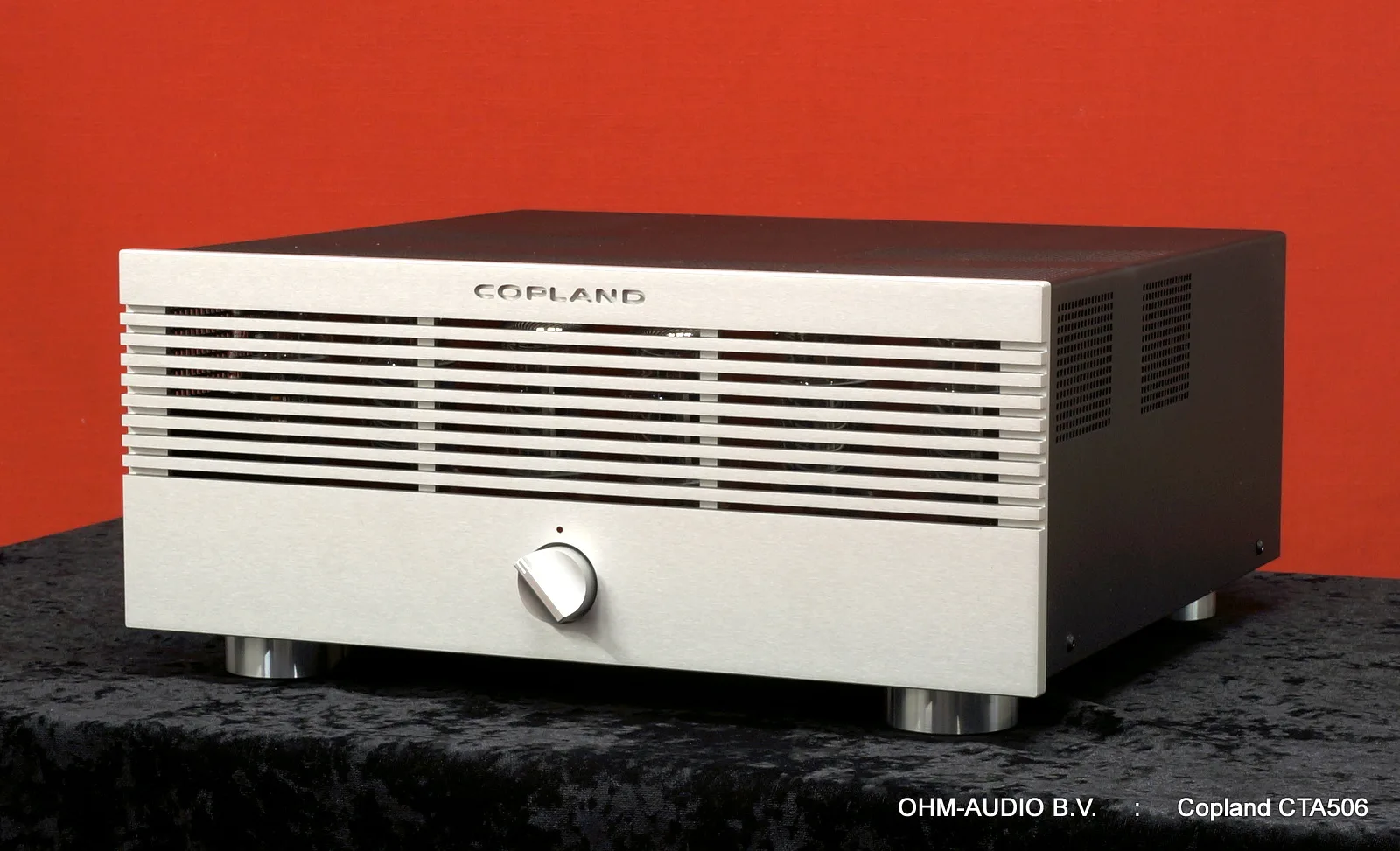 Copland CTA-506, Silber, Röhrenendstufe, KT120 Röhren, Neuware : SOLD to Denmark