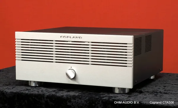 Copland CTA-506, Silber, Röhrenendstufe, KT120 Röhren, Neuware : SOLD to Denmark
