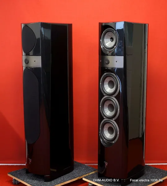 Focal Electra 1038 BE2, High Gloss Black, Like New, Including Original Packaging : SOLD