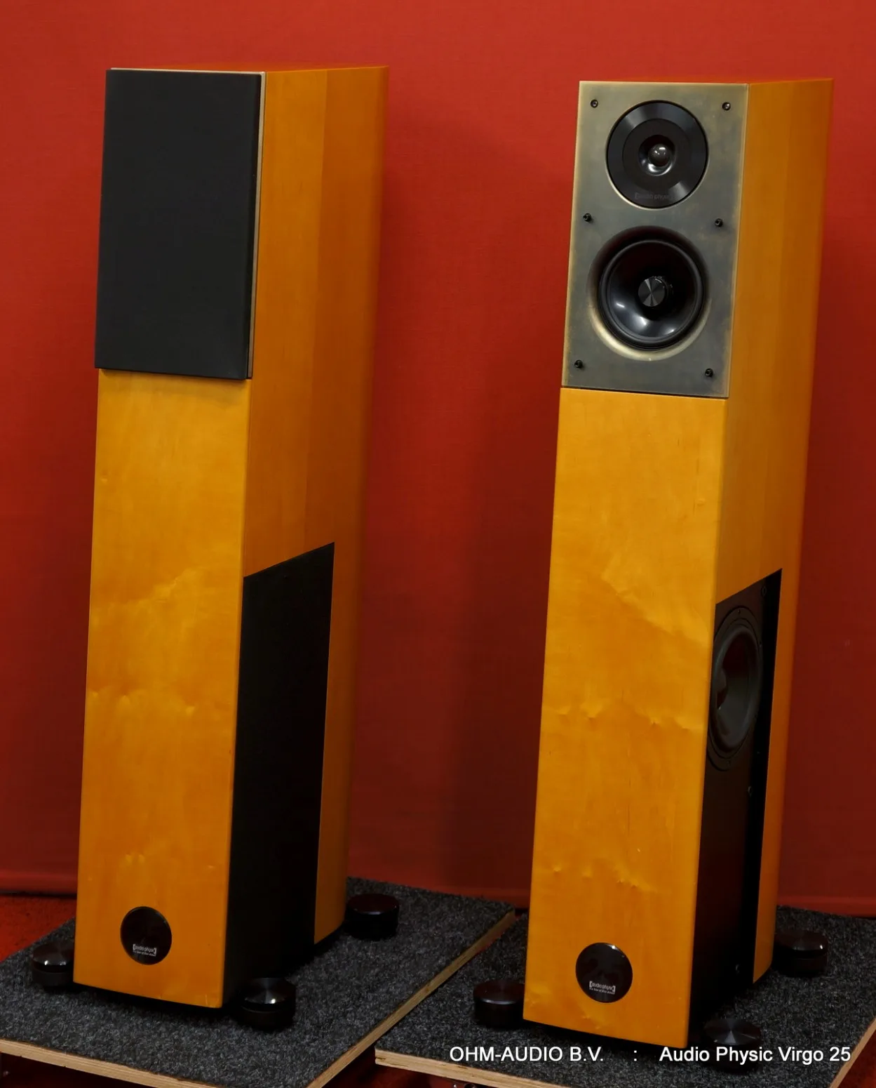 Audio Physic Virgo 25, Cherry : SOLD to Belgium