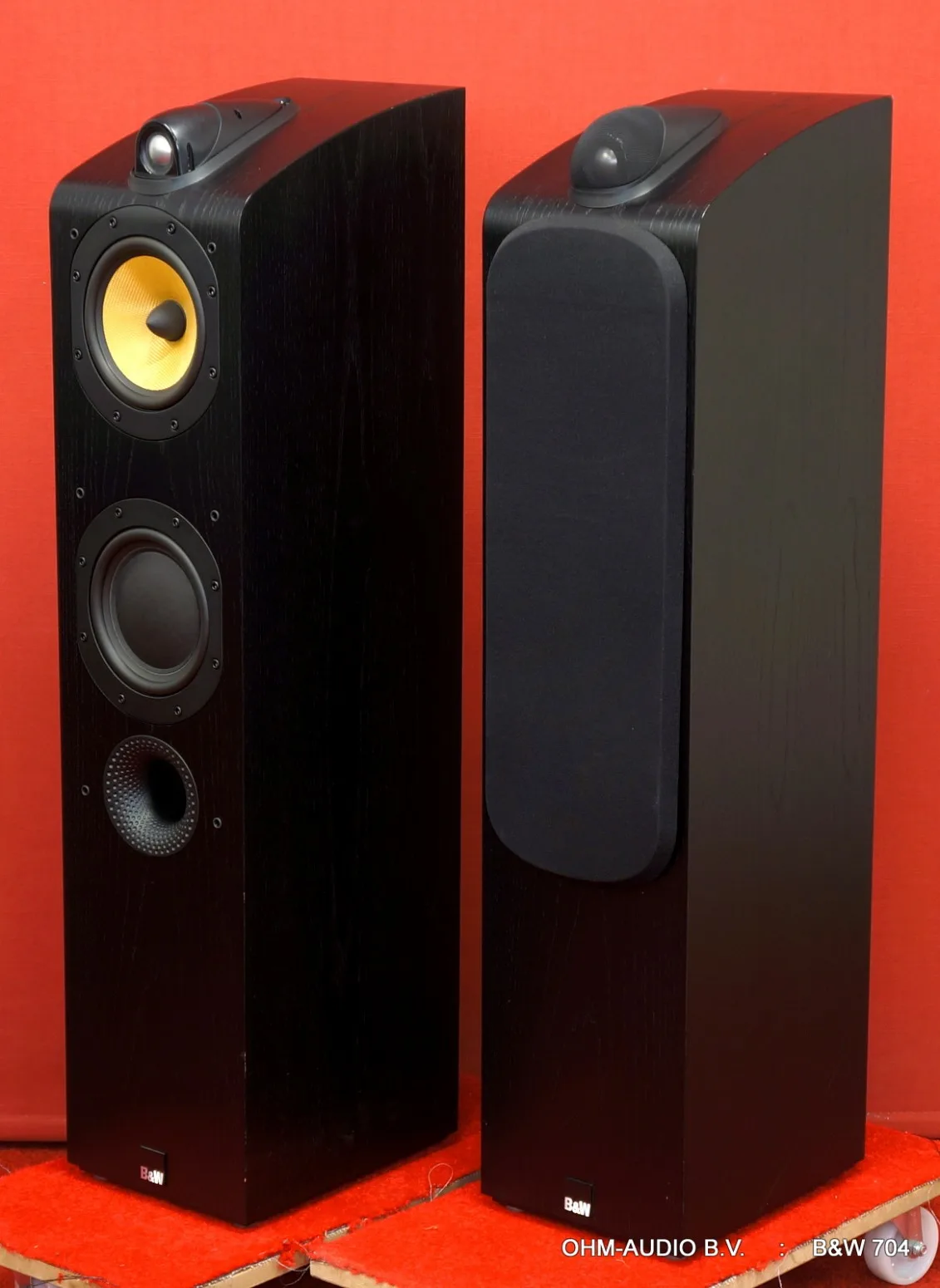 Bowers & Wilkins 704, Black Oak, Inklusive Originalverpackung : RESERVIERT