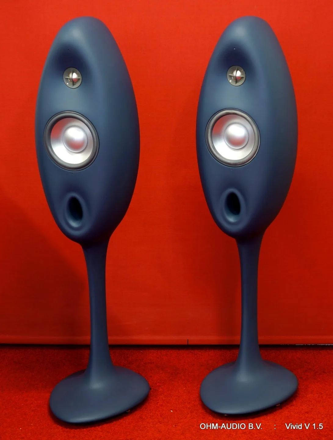 Vivid Audio Oval V1.5, Rijksmuseum Bleu, État neuf : VENDU