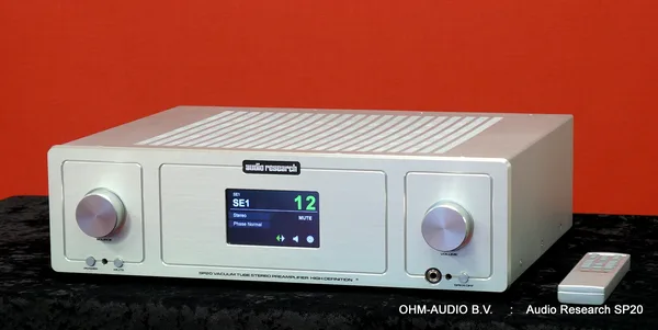 Audio Research SP-20 Balanced Tube Preamplifier with Phono MM/MC