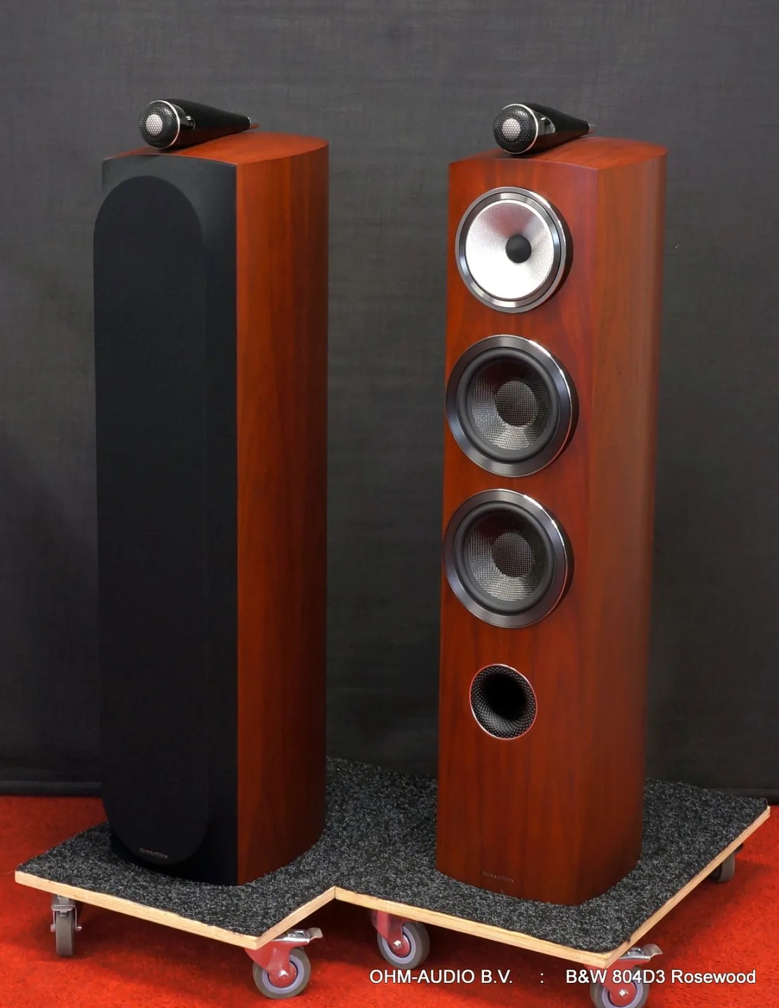 B&W 804D3 Rosewood, Like New, Including Original Packaging : SOLD