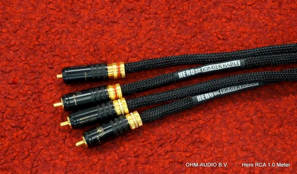 Kimber Kable Hero with WBT-0114 Connectors, Analog RCA Interlink, 1.0 Meter : SOLD OUT