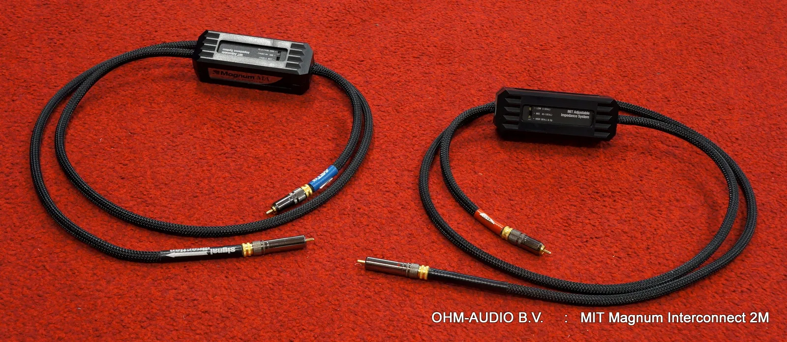 MIT Magnum MA RCA-Verbindungskabel 2 Meter : VERKAUFT nach Portugal