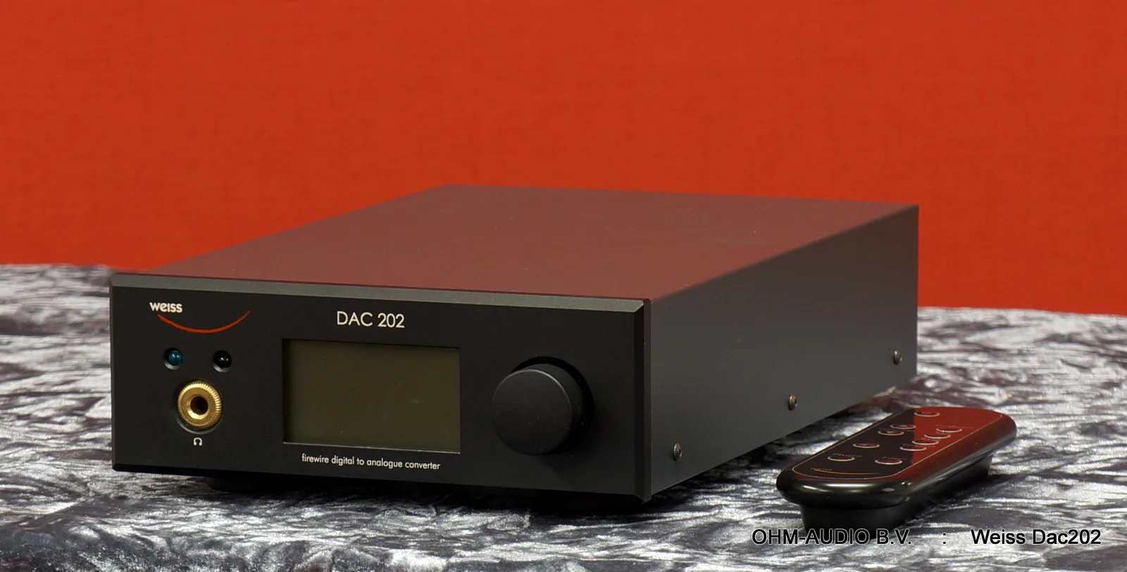 Weiss DAC 202, Firewire DAC, Zwart, Nieuwstaat inclusief Originele Verpakking : Sold