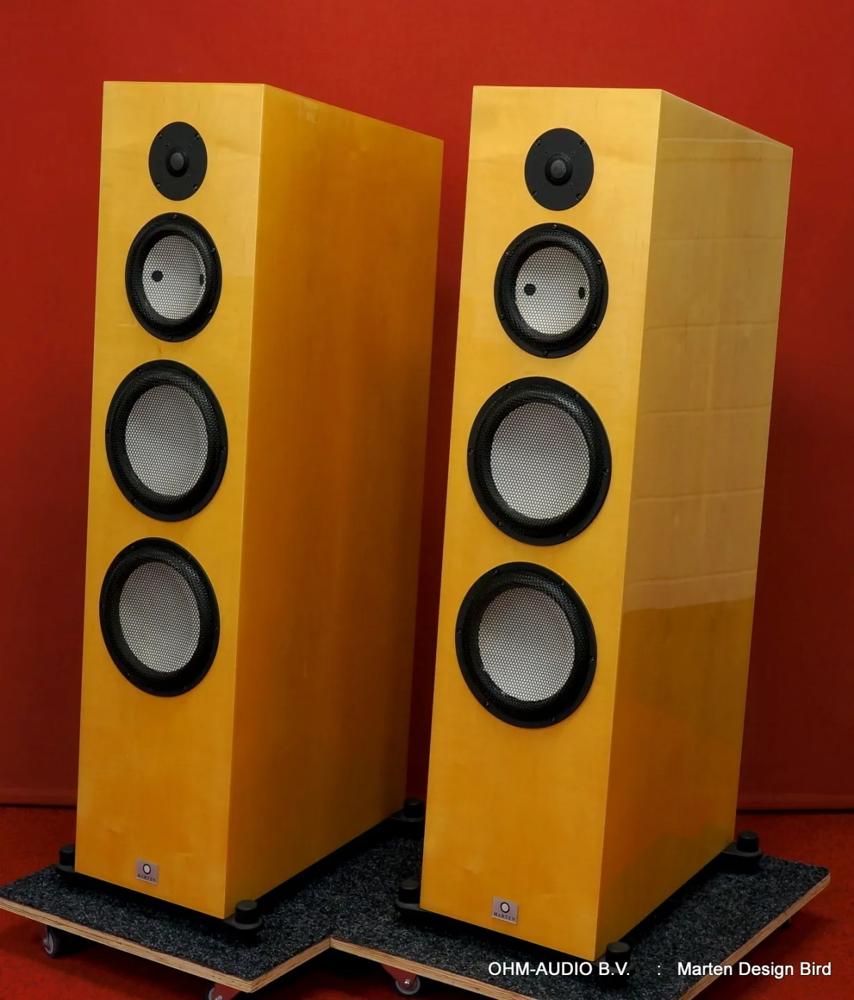 Marten Design Bird, High Gloss Maple, Like New : SOLD