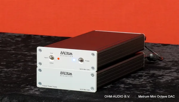 Metrum Acoustics Mini Octave NOS DAC with External Power Supply, Like New, Original Box : SOLD