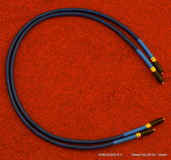 Siltech SQ-28 Classic G5, Unbalancierter analoger Interlink, 1,0 Meter : VERKAUFT
