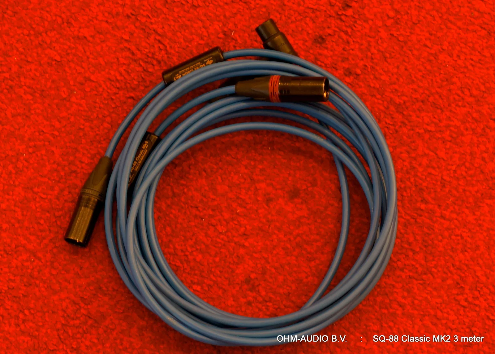 Siltech SQ-88 Classic MK2 XLR, Symmetrische analoge Verbindungskabel, 3,0 Meter : VERKAUFT