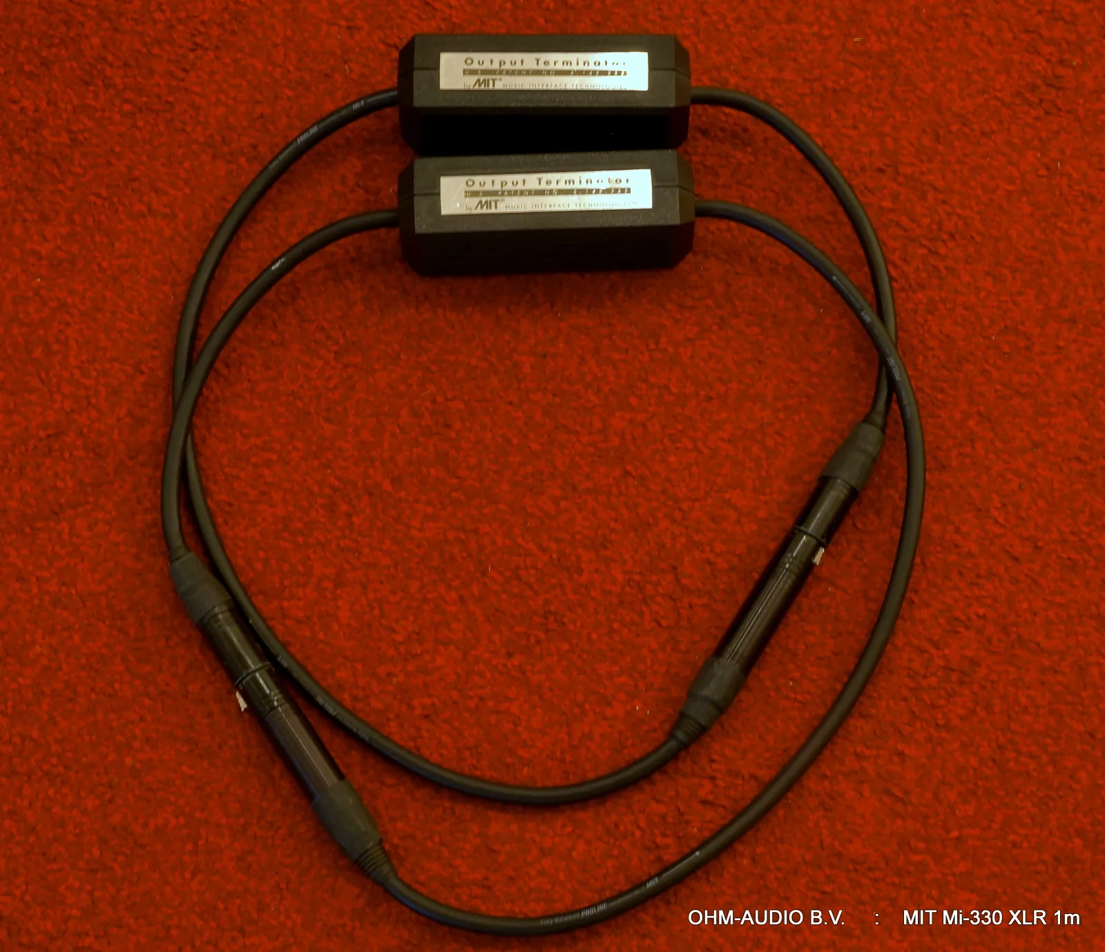 MIT MI-330 Terminator Proline, Interconnexion XLR Analogue, 1.0 Mètre : VENDU