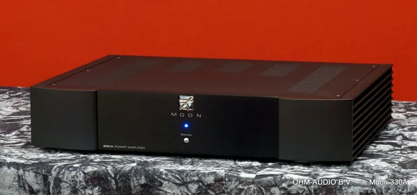 Moon 330A, Noir, Amplificateur Stéréo de Puissance, État Neuf, Boîtier Original Inclus : SOLD to England