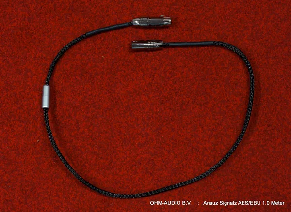 Ansuz Acoustics Signalz C (Ceramic) AES/EBU 1.0 Meter, Occasion, Inkl. OVP : VERKAUFT