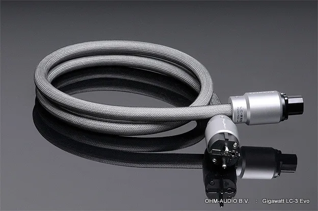 Gigawatt LC-3 EVO High End Line Powercord, 1.5 Meter, New, : SOLD