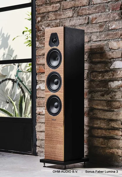 Sonus Faber Lumina III, Haut-parleur Colonne Compact 3-Voies de Haute Qualité, Made in Italy !