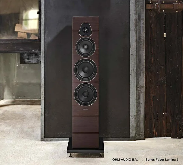 Sonus Faber Lumina V, Haut-parleur de sol 3 voies haut de gamme, Fabriqué en Italie !