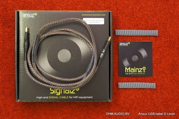 Ansuz Acoustics Digitalz Diamond USB, Referenz-USB-Kabel, 2,0 Meter, inklusive Verpackung : SOLD